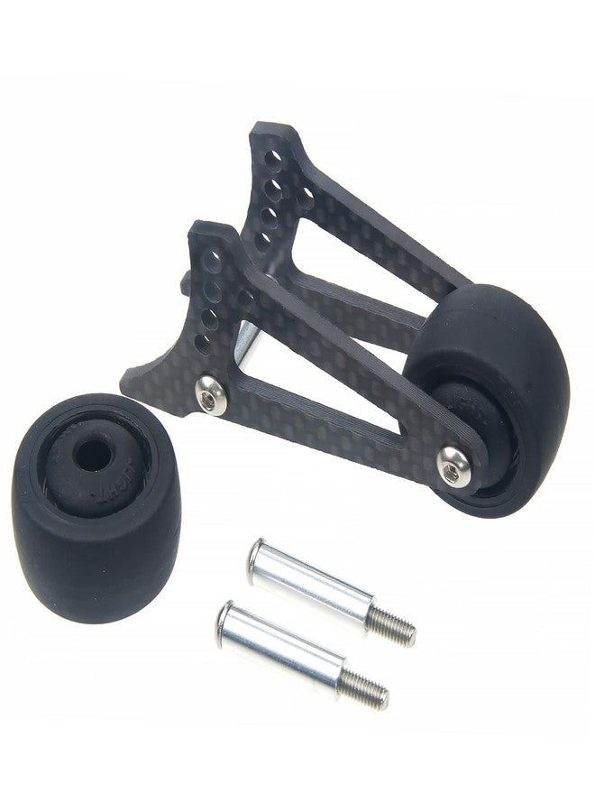 TOOMOD CW-01 Carbon Fiber Adjustable Head Up Double Wheelie Bar Kit for Tamiya RC Car Lunch Box Grsshopper Hornet Midnight Pumpkin Chassis Upgrades Parts - Image 2